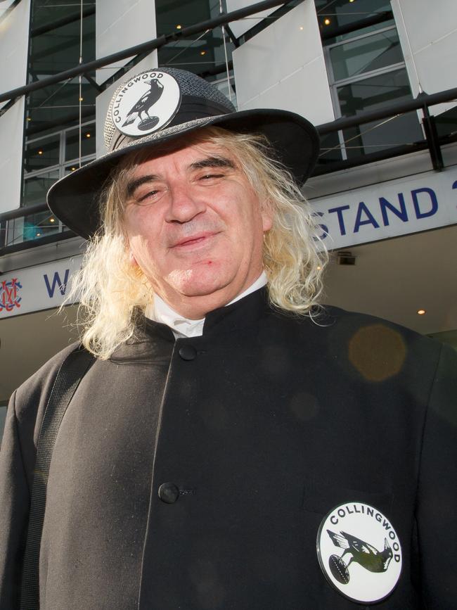 Corfe was a cult figure in football circles and regularly featured in the media.