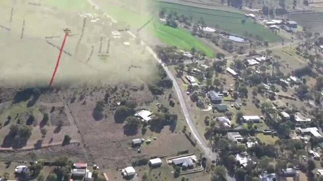 Flyover of proposed route for Toowoomba North South Transport Corridor