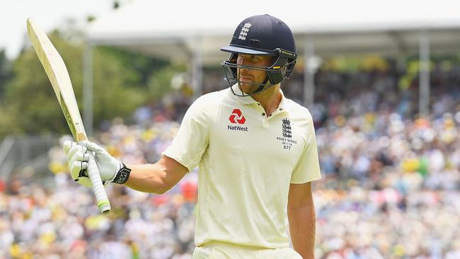 Dawid Malan of England walks off the field after being dismissed for 140. Photo: Getty Images