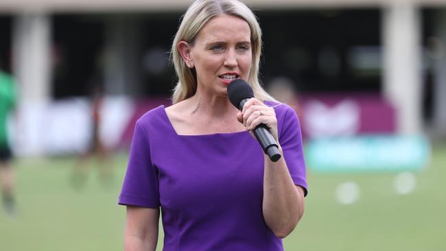 ARL Commissioner Kate Jones would support an 18th NRL team, based in Queensland. Picture: Tara Croser.