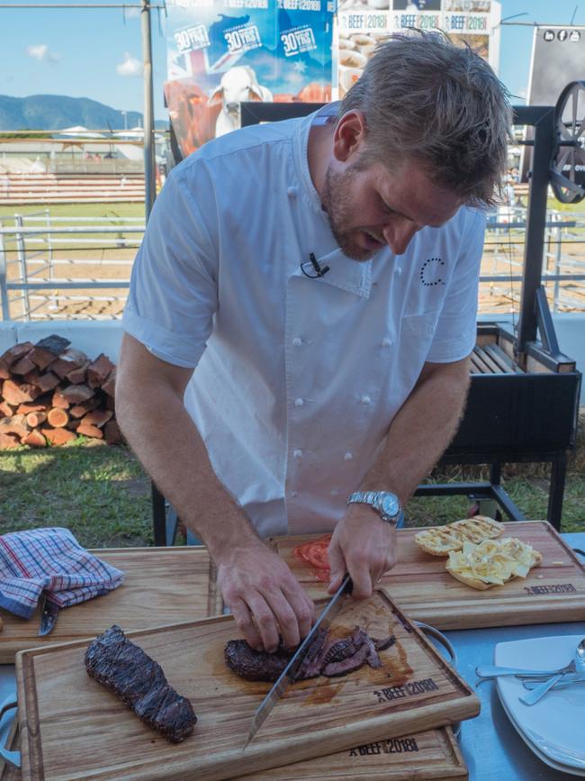 Curtis Stone is loving Australian produce. Picture: Australian Beef