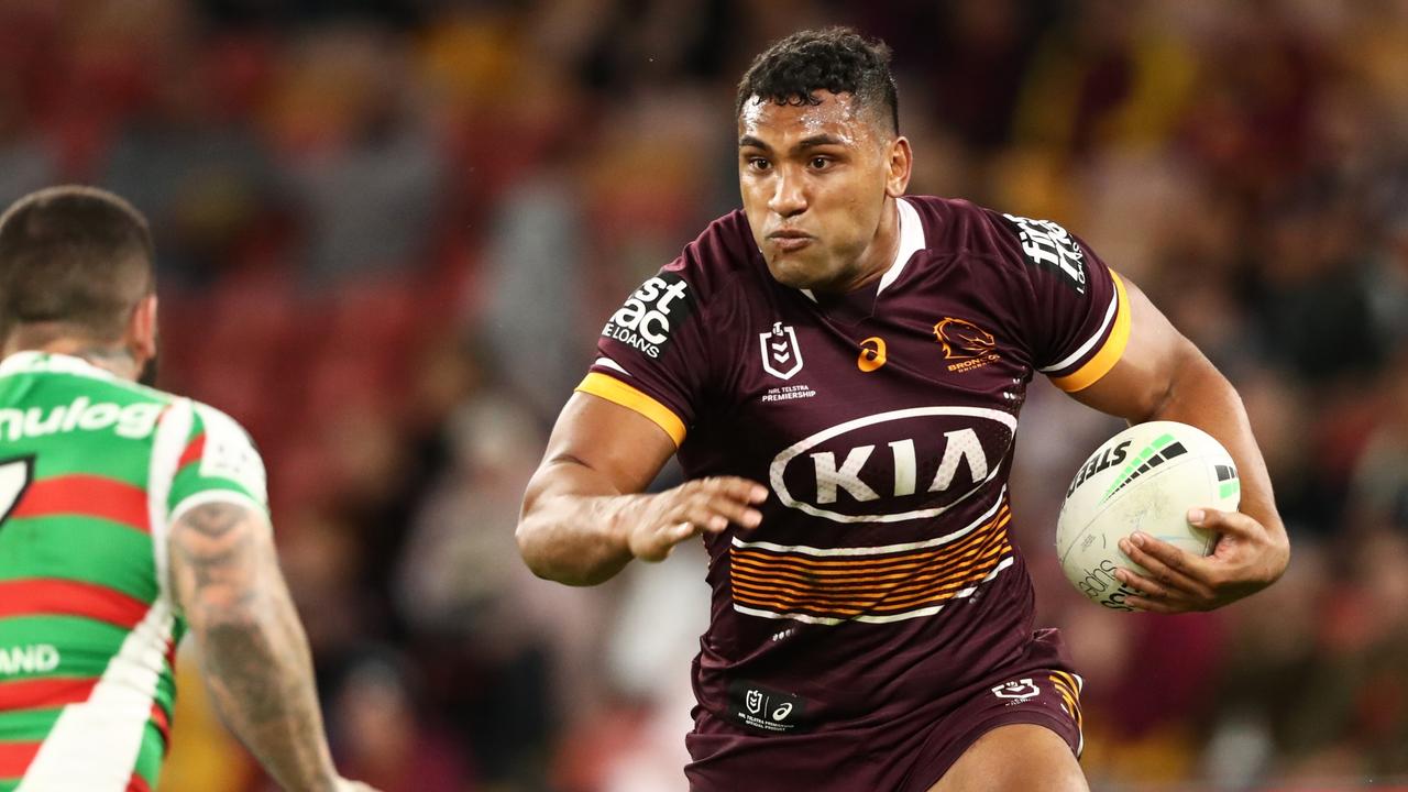 Tevita Pangai Jr has faced a rollercoaster ride at the Broncos this season. Picture: NRL Photos