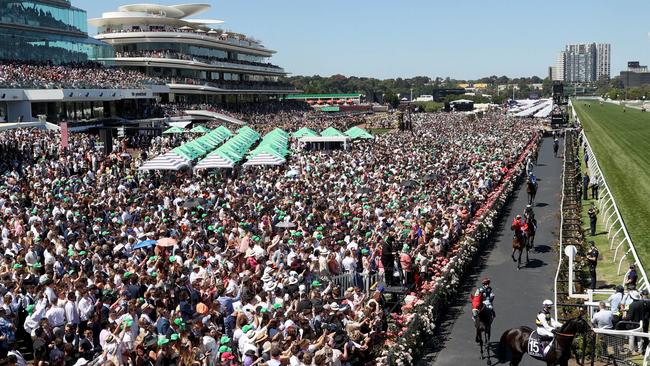 Melbourne Cup Day at Flemington Racecourse on November 05, 2024 in Flemington, Australia. (Photo by Dave Geraghty/Racing Photos)