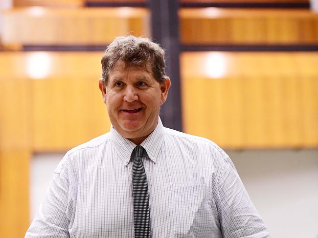 Ex Labor MLA Scott McConnell pictured at Parlimenta. Picture: JUSTIN KENNEDY