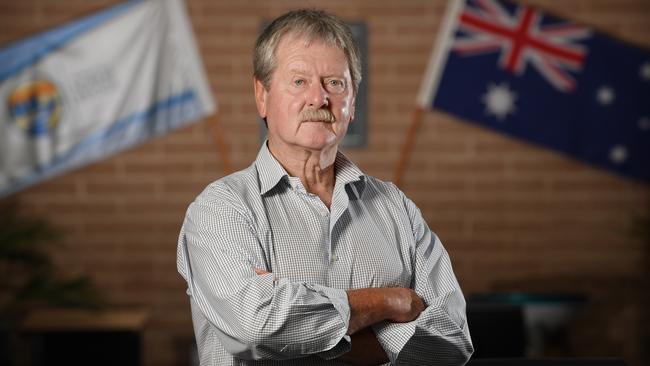 Murray Bridge mayor Brenton Lewis at the council chambers. Picture: Naomi Jellicoe