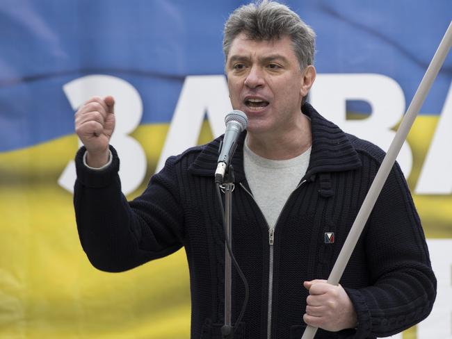 Boris Nemtsov Murder Russians March In Moscow In Memory Of Vladimir