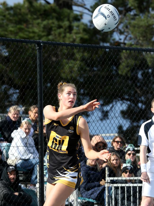 Brooke Allen switched from Colac to St Joseph’s this season. Picture: Mike Dugdale