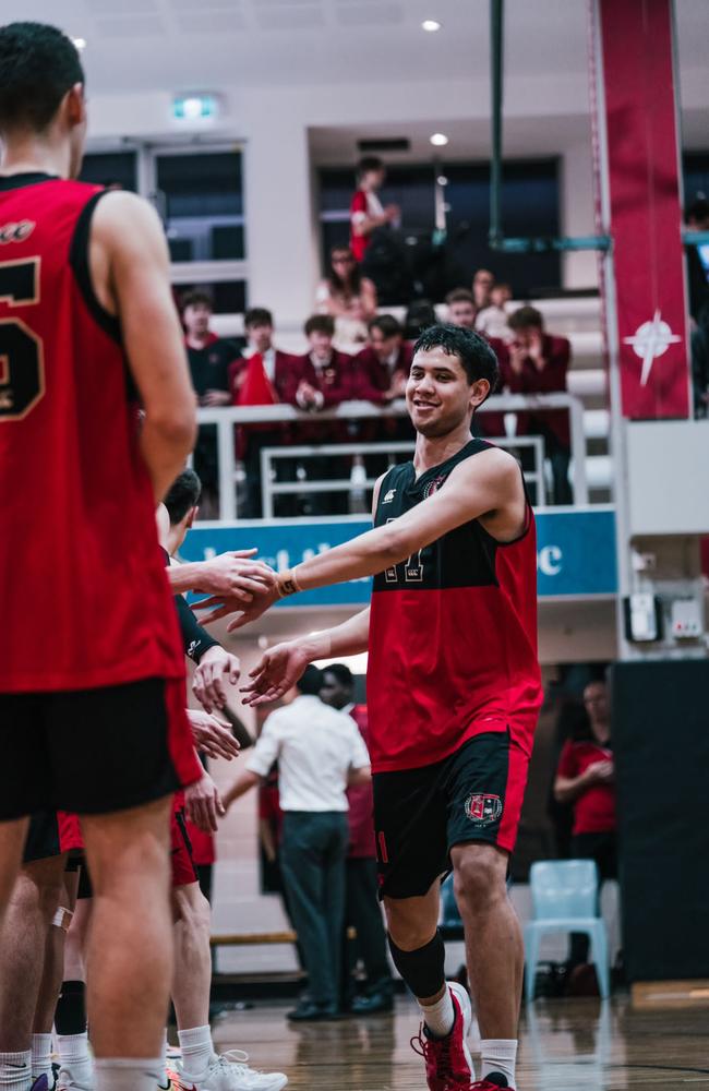 Gregory Terrace basketballer Tama Tuhi.