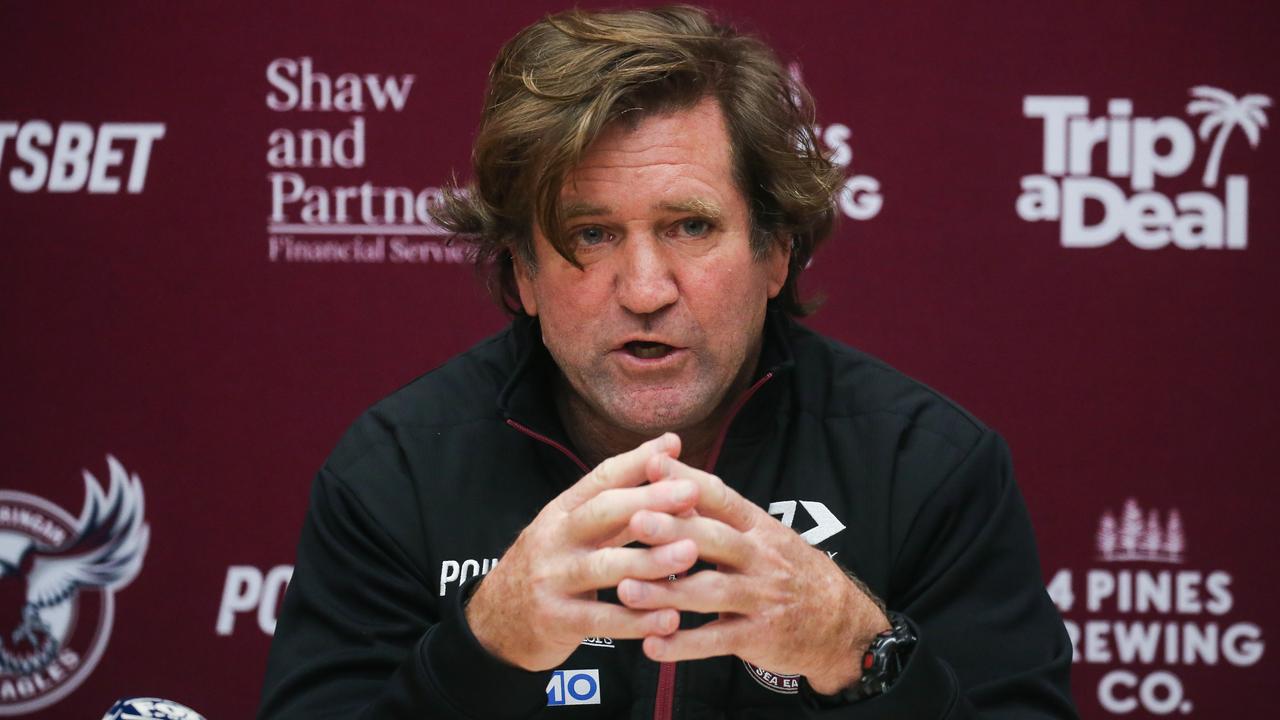 Des Hasler has launched civil action against the Manly-Warringah Sea Eagles in the NSW Supreme Court. Picture: NCA Newswire / Gaye Gerard