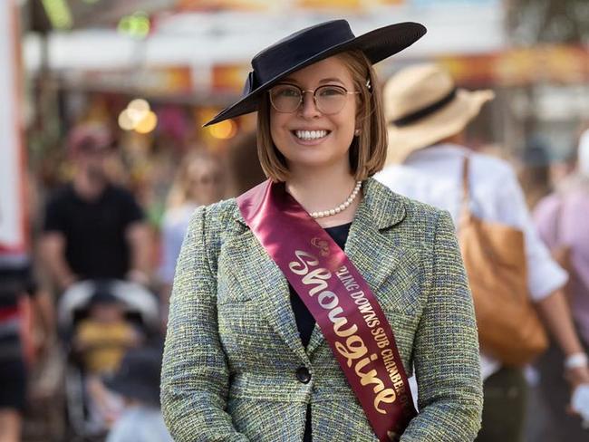 Childers Show 2022 Showgirl Paige Caldwell.