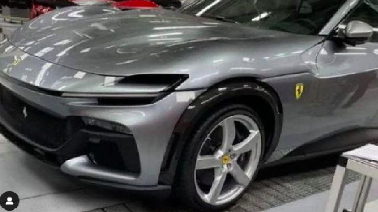 The Ferrari Purosangue leaked online ahead of its official debut.