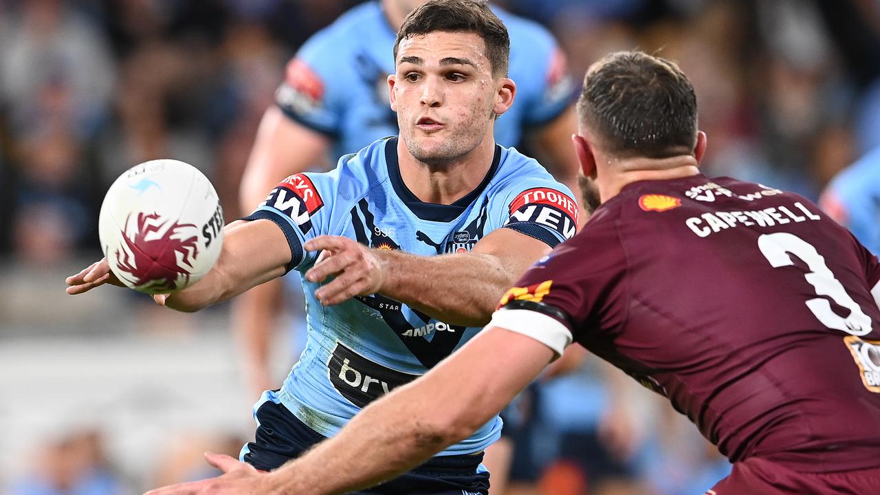 Nathan Cleary is looking forward to getting back to business with the Panthers. Picture: Getty Images