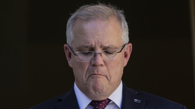 Prime Minister Scott Morrison says there will be economic pain felt from the global health crisis. Picture: Gary Ramage