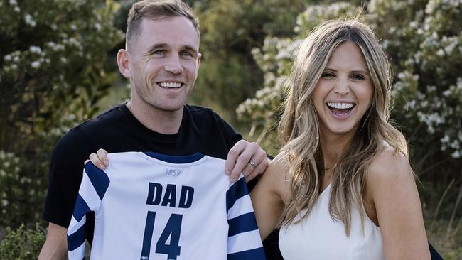 Joel and Brit Selwood revealed they were expecting a baby after going through IVF.