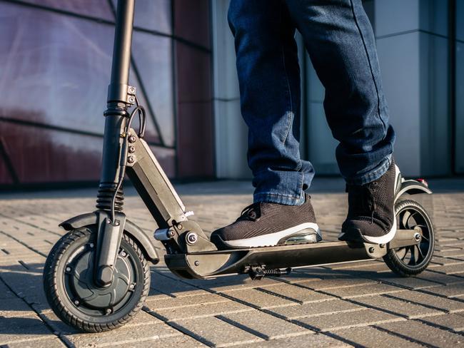 Electric scooter generic. Picture: iStock/bortnikau