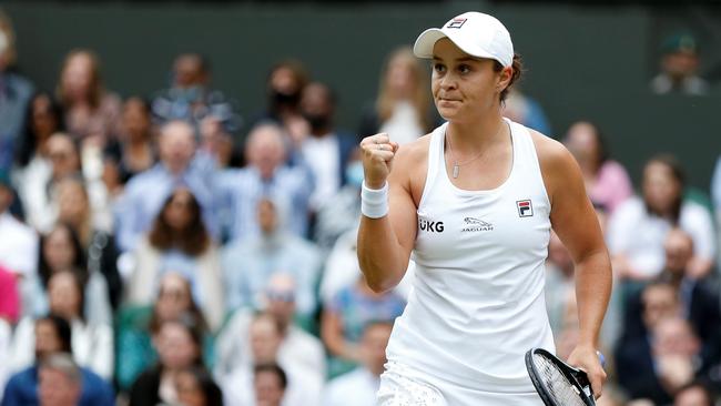 Ashleigh Barty has worked with new Brisbane Broncos signing Ben Crowe. Picture: Getty Images)