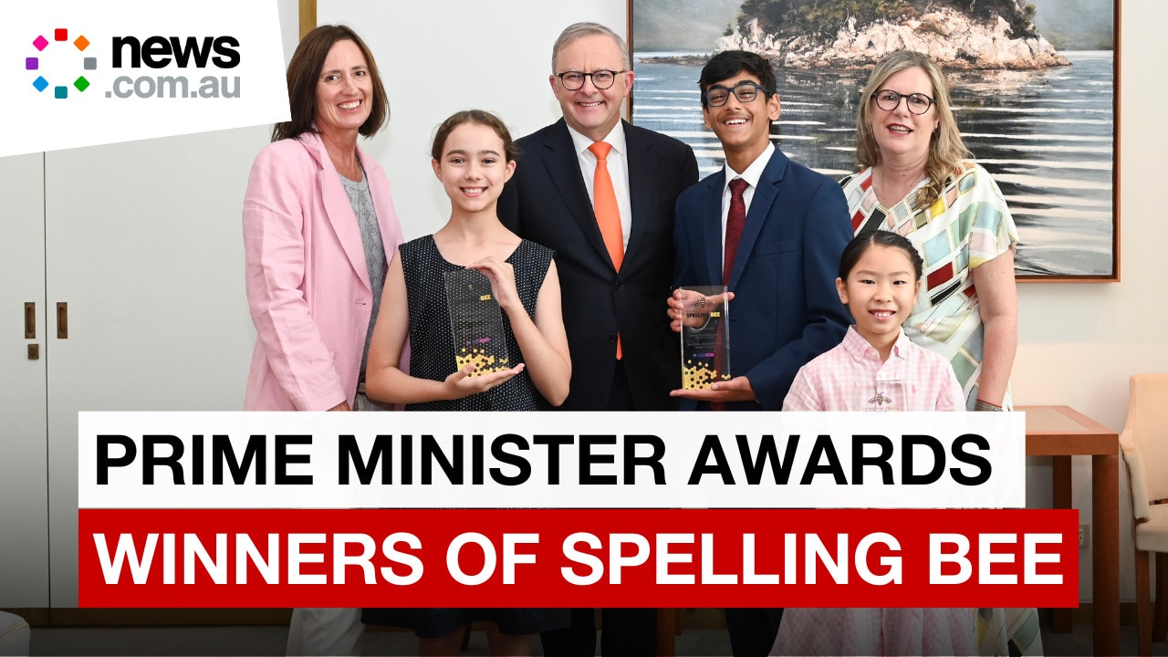 PM awards winners of Spelling Bee