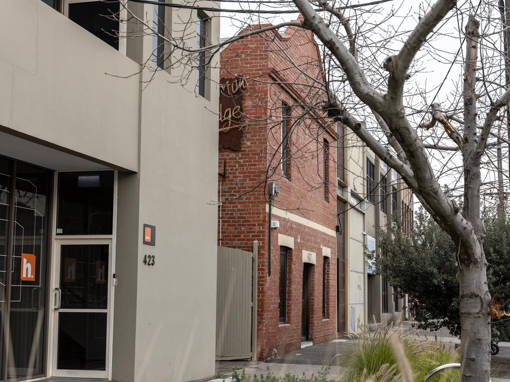 This red-brick building on City Rd has been given the green light to become an adults-only venue. Picture: Jake Nowakowski