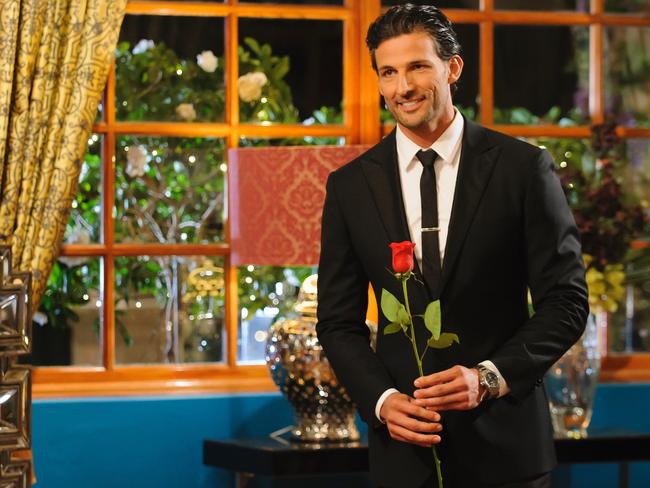 Australia’s first Bachelor Tim Robards. Picture: Channel 10