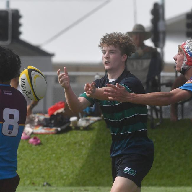 Elijah Breen. QLD Rugby Union State Championships (17-18 years boys) at the Townsville Sports Precinct. Friday May 23. South Coast against Metro North. Picture: Evan Morgan