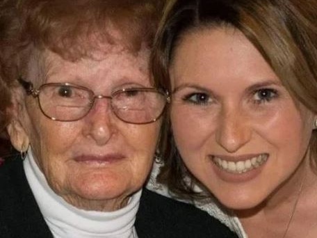 Health authorities have apologised to Paige Carter and her family after her 95-year-old grandmother died in hospital with no visitors allowed to say goodbye. Picture: Supplied