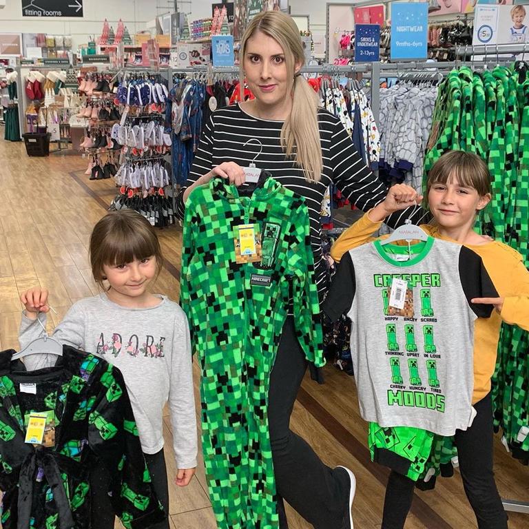 The mum and self-confessed bargain-hunter has three children. Picture: hollyvlogs/Instagram