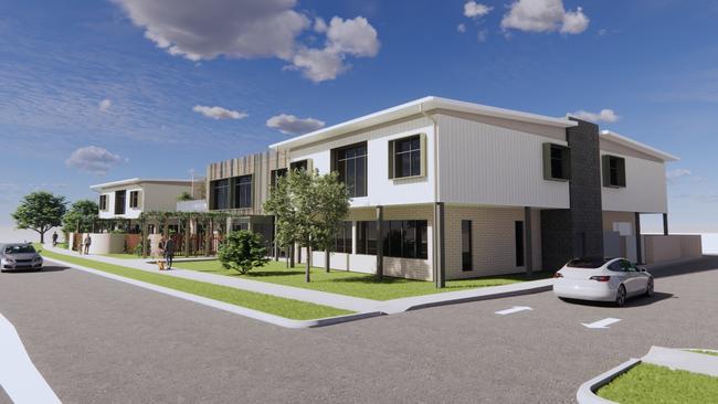 Artist impressions for a new Crisis Stabilisation Centre – a residential mental health facility at Elizabeth South. Picture: Greenway Architects