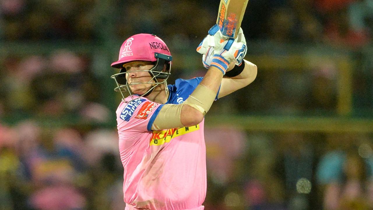 Steve Smith scored his first half-century of the season against KKR.