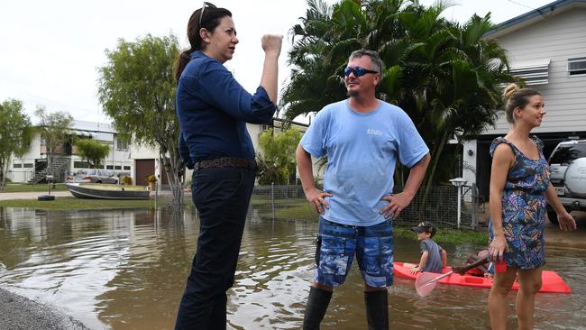 Queensland Premier Annastacia Palaszczuk visited Ingham. Picture: AAP Image/Dan Peled