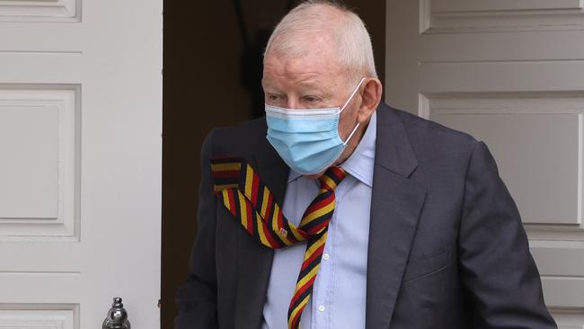 Ron Brierley confessed to possession of child abuse material. Picture: Damian Shaw