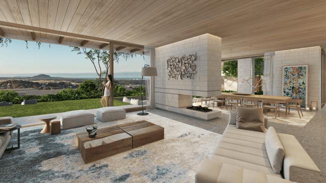 Renders of the property designed for 12-14 Ocean Vista Lane, Buderim. Photo: contributed