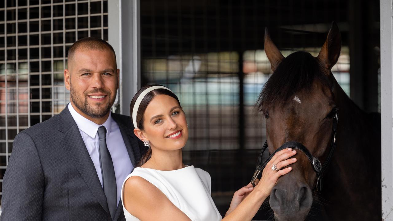 Buddy and Jesinta are considering moving bush. Picture: Jason Edwards