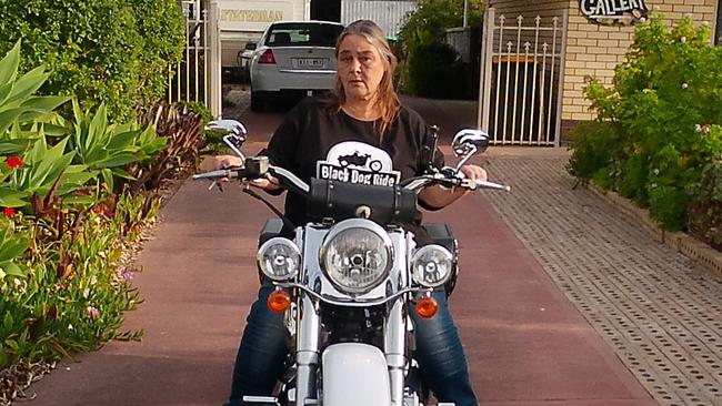 Rosa Hillam at Meningie is heavily involved with the Black Dog Ride. Picture: Supplied