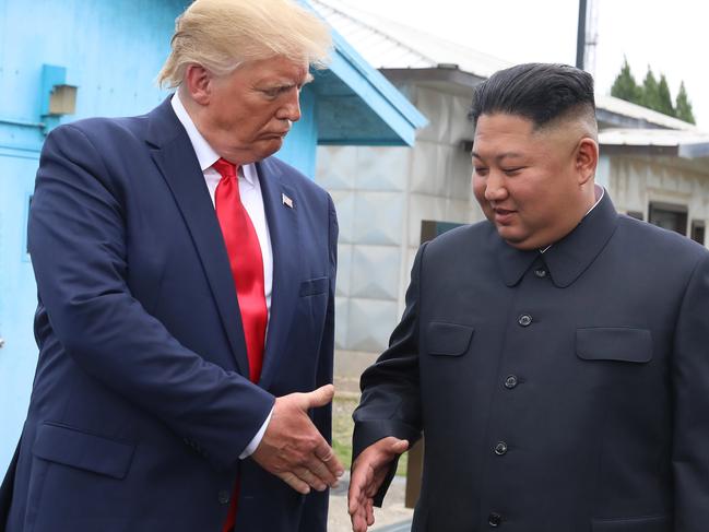 Kim Jong Un and US President Donald Trump. Picture: Getty