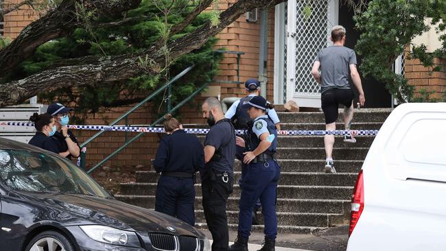 Police discovered the body of Arnima Hayat inside the North Parramatta unit. Picture: Dylan Coker