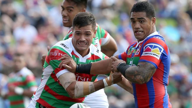 It was a back and forth clash in Newcastle.