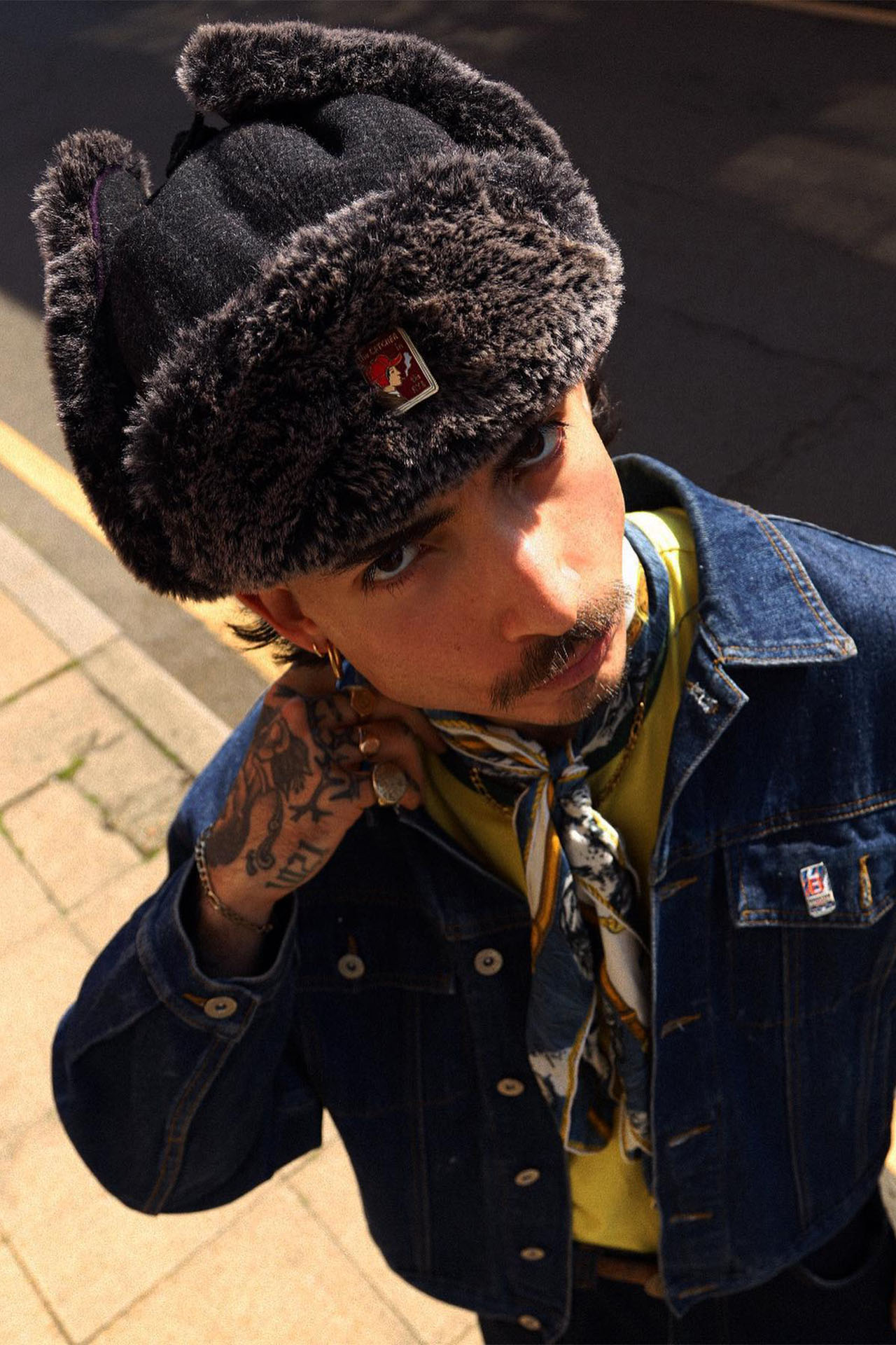 <p><em>Stylist, model and fuzzy headwear enthusiast Gus Milton. Image credit: Instagram.com/Stuccigus</em></p><p>&nbsp;</p><h2>Textured (preferably fuzzy) headwear</h2><p>&nbsp;</p><p>Stay with us now; we promise we&rsquo;re on to something. Lately, there&rsquo;s been an uptick in furry, fluffy or fuzzy headwear&mdash;strikingly textured statement pieces that add just the right amount of chaos to your outfit. Perhaps it all started with <a href="https://www.gq.com.au/shopping/daniel-lees-burberry-refashions-the-brand-for-the-modern-era/news-story/b2fc19bb49adffab2308c9d7b93f75c7" target="_blank" rel="noopener">Burberry&rsquo;s giant faux fur trapper hat</a>, but the <a href="https://www.instagram.com/p/C4eE2isSmuc/" target="_blank" rel="noopener">Instagram</a> and TikTok kids are thirsting after Russian-style fur hats and trappers. While that might not be everyone&rsquo;s cup of tea, you could always try something (slightly) simpler, like a <a href="https://www.instagram.com/p/Cvct8I1od0R/" target="_blank" rel="noopener">textured knit hat</a> or wrapping a scarf around your head in the babushka style.</p><p>&nbsp;</p><hr><p>&nbsp;</p><p><a href="https://www.newsletters.news.com.au/gq" target="_blank" rel="noopener">Sign up to <em>GQ </em>Australia Daily</a> to stay up to date with the latest in entertainment, style, fitness and business.</p>