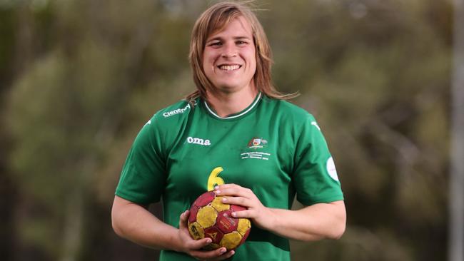 Hannah Mouncey has been excluded from the AFLW draft. Picture: Ray Strange