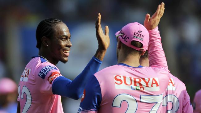 Jofra Archer is making a big impression with the Rajasthan Royals in the IPL.