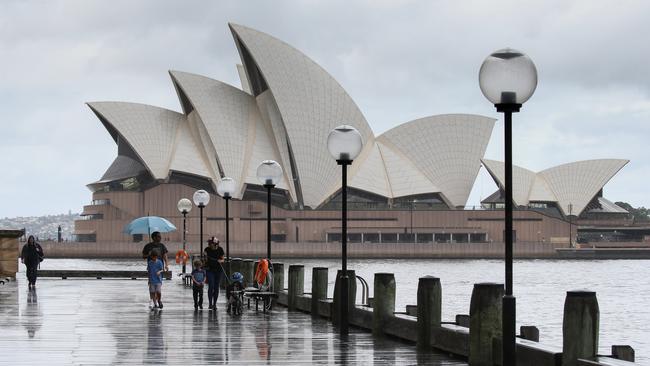 Parts of Sydney could receive up to 200mm. Picture: Newscorp Daily Telegraph/ Gaye Gerard