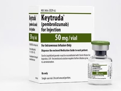 Immunotherapy drug Keytruda could soon be more widely available.