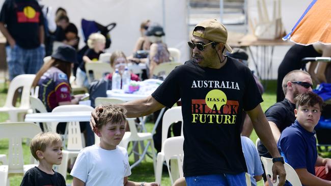 Eddie Betts has been a passionate ambassador for indigenous affairs. Picture: Bianca De Marchi/AAP