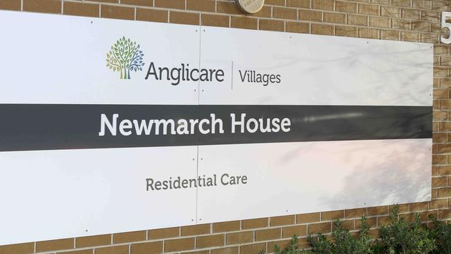 Sydney aged care home Newmarch House. Picture: Damian Shaw