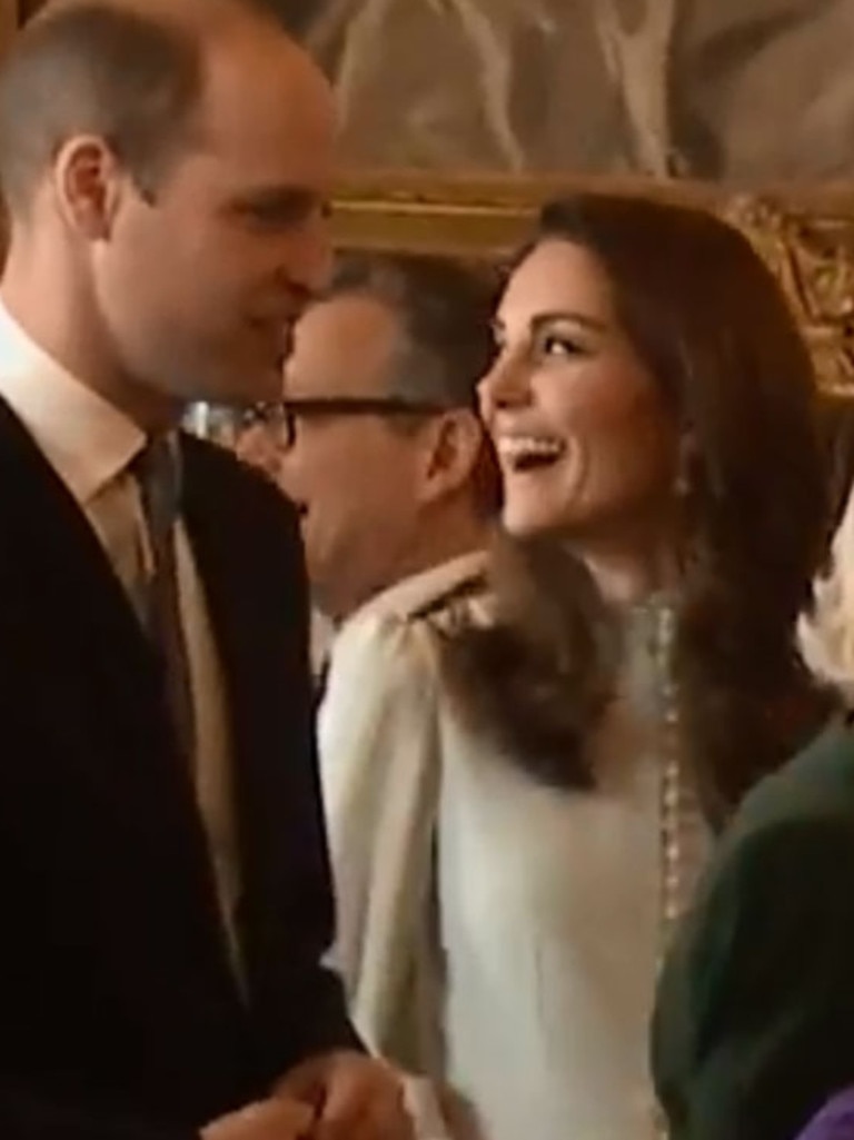 Kate beaming at her alleged enemy. Picture: Supplied