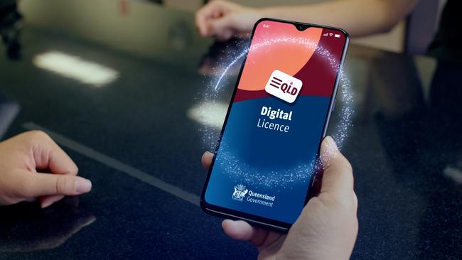 Almost $53m by the Queensland government developing the digital licence app. Picture: Supplied.