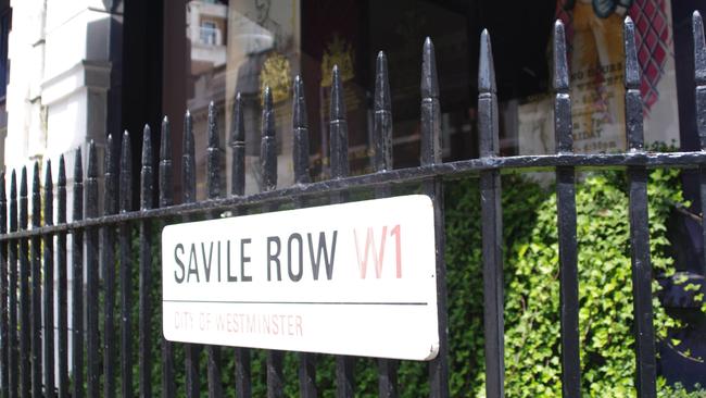 Aussie wool is the fibre of choice for tailors of Savile Row in London.