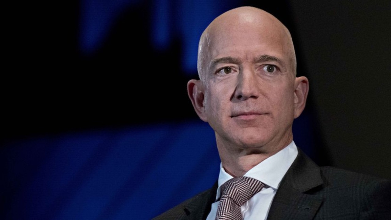 Jeff Bezos. Picture: Andrew Harrer/Bloomberg via Getty Images