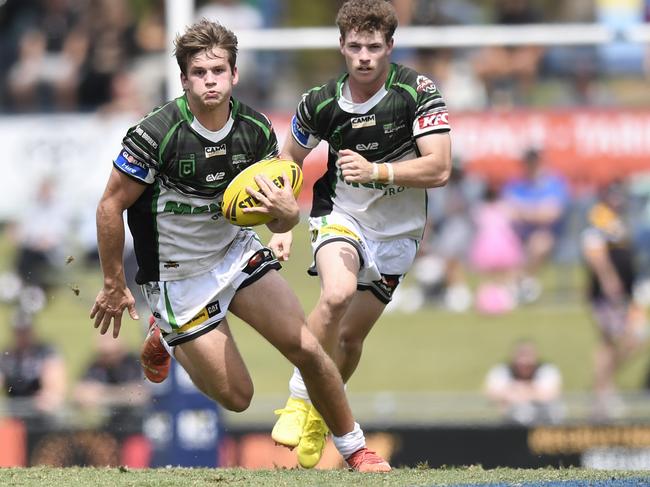 Jai Hansen playing with the Townsville Blackhawks in the Hastings Deering Colts preliminary final.