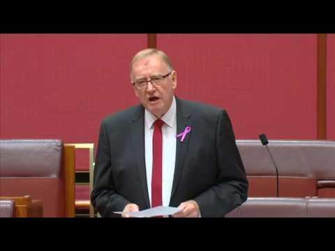 AUSTRALIA:    Australian Senator Gives Last Ditch Attempt to Save Parliament Perks   February 16