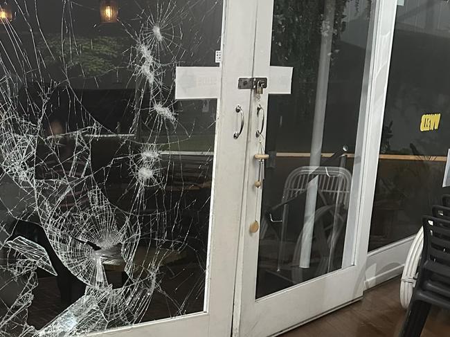 The Woodward St Bakery Cafe in Edge Hill was hit by thieves on Tuesday night. Picture:  Woodward St Bakery Cafe